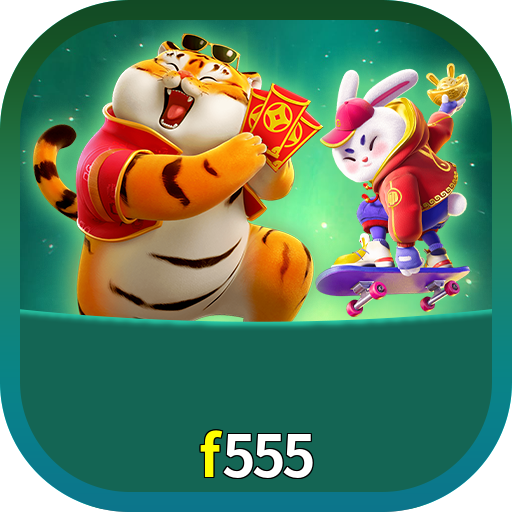 Imagem promocional da f555 mostrando a plataforma e suas vantagens